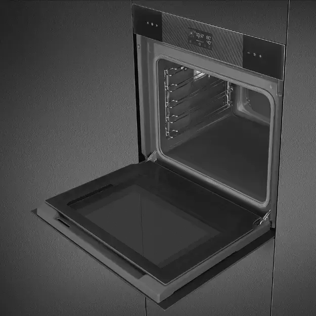 SMEG SOP6102S2PB3 Многофункциональный духовой шкаф с пиролизом и пароувлажнением, 60 см, 12 функций,