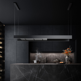 Вытяжка Falmec LIGHT ISOLA 120 ( островная, чёрная)